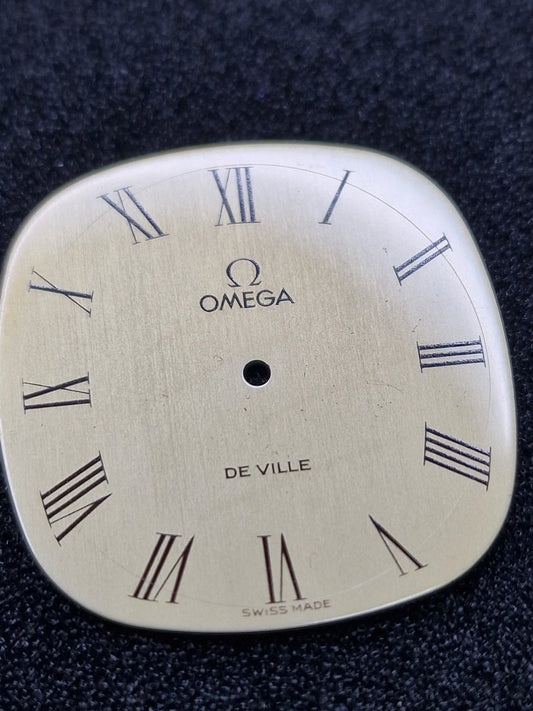 2x Omega De Ville Dials – Original Vintage 28.35 mm