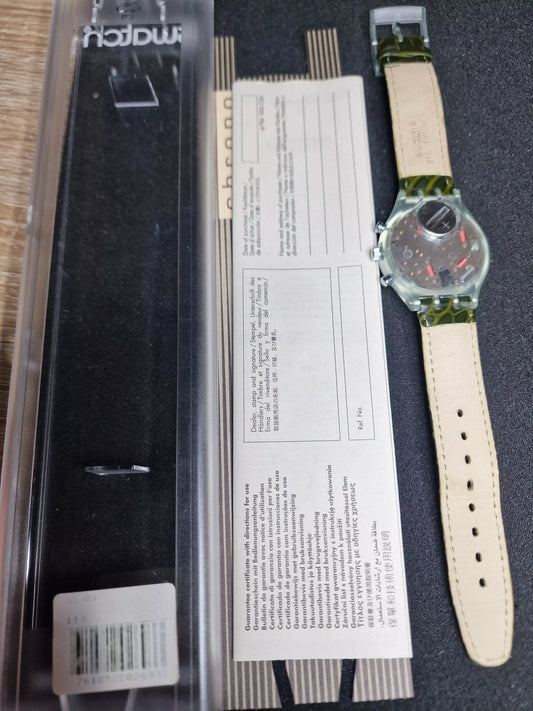 Swatch Chrono SCG401 "Mimetica" (1994) – Camouflage Vintage