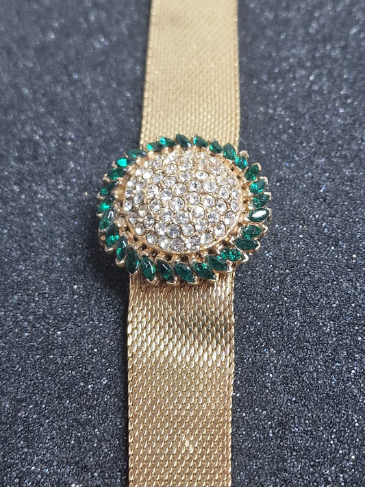 💎 Unworn Vintage Ladies' Jewelry Watch "HUDSON" – Swiss Made, Hand-Wound, Late 1960s