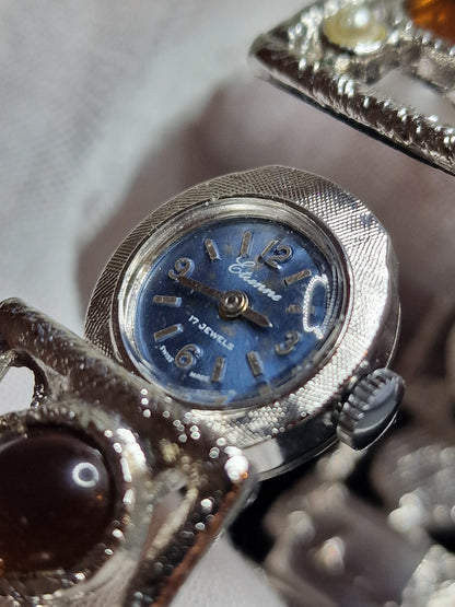 💎 Unworn Vintage Ladies' Clasp Watch "ETIENNE" – Swiss Made, Hand-Wound, 1970s, Old Stock