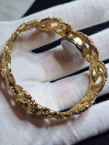 💎 Unworn Vintage Ladies' Clasp Watch "RAVISA" – Swiss Made, Hand-Wound, 1970s, Old Stock