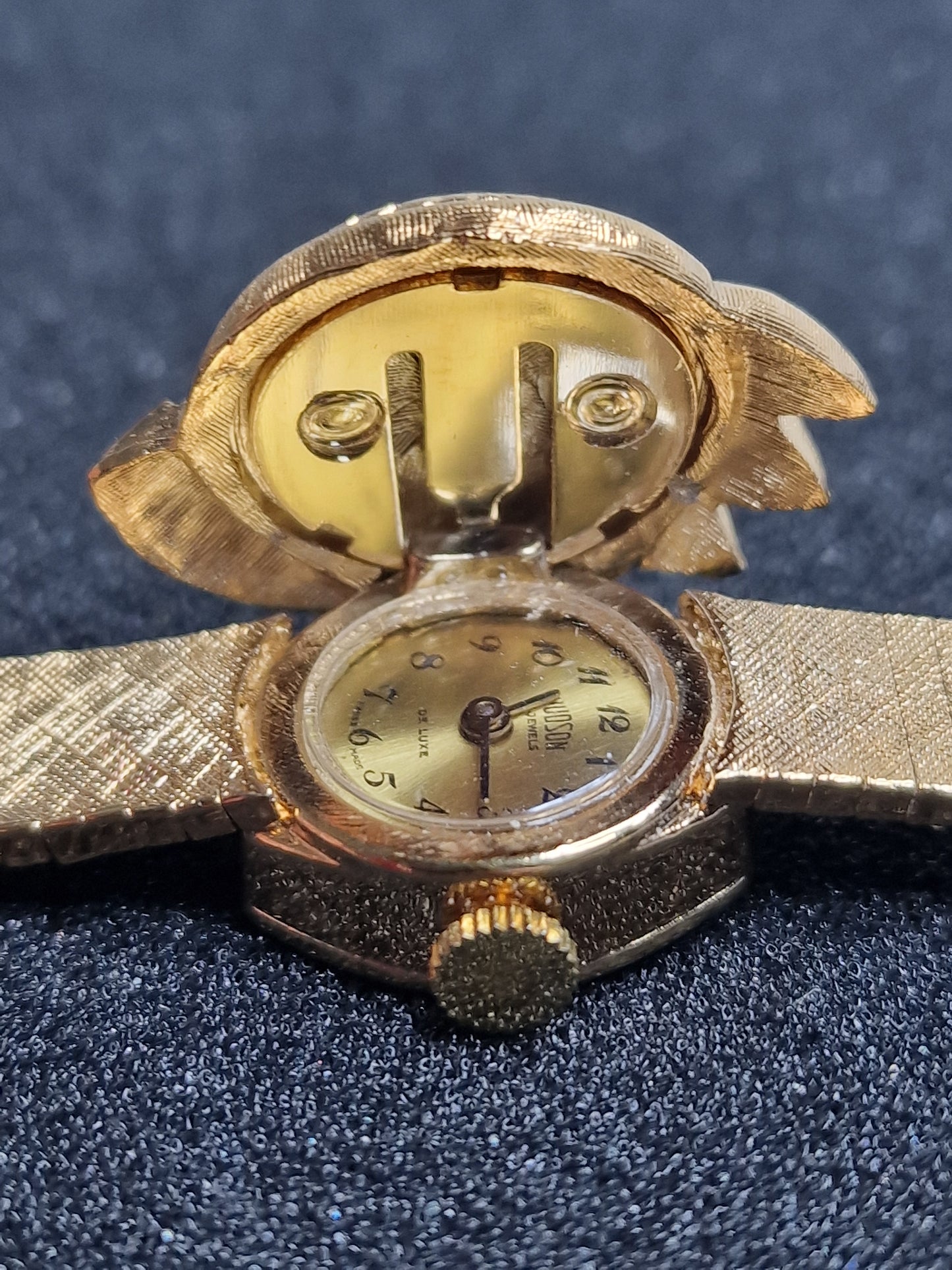 💎 Vintage Ladies’ Watch – HUDSON de Luxe | Hand-Wound | Swiss Made | 1960s | NOS