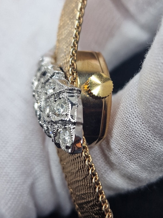 💎 Vintage Ladies’ Jewelry Watch – HUDSON | Hand-Wound | Swiss Made | Late 1960s | NOS