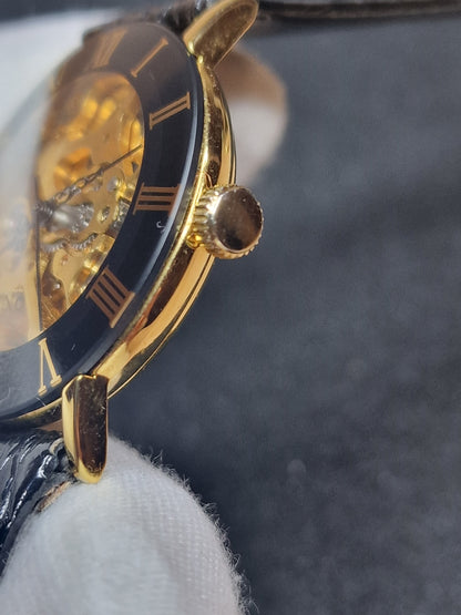 New, unworn Zeno skeleton men's watch from business liquidation