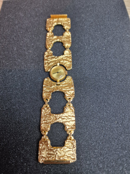 💎 Vintage Women's Jewelry Watch "DIAREX" – 1960s, Hand-Wound, Gold-Tone