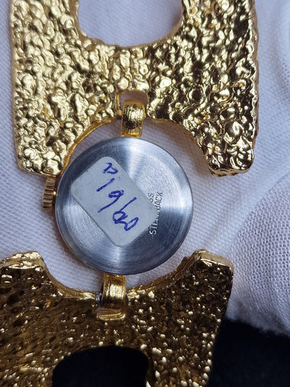 💎 Vintage Women's Jewelry Watch "DIAREX" – 1960s, Hand-Wound, Gold-Tone