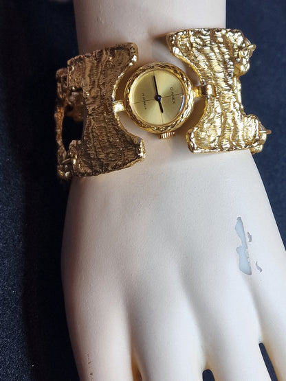 💎 Vintage Women's Jewelry Watch "DIAREX" – 1960s, Hand-Wound, Gold-Tone