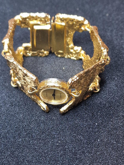 💎 Vintage Women's Jewelry Watch "DIAREX" – 1960s, Hand-Wound, Gold-Tone