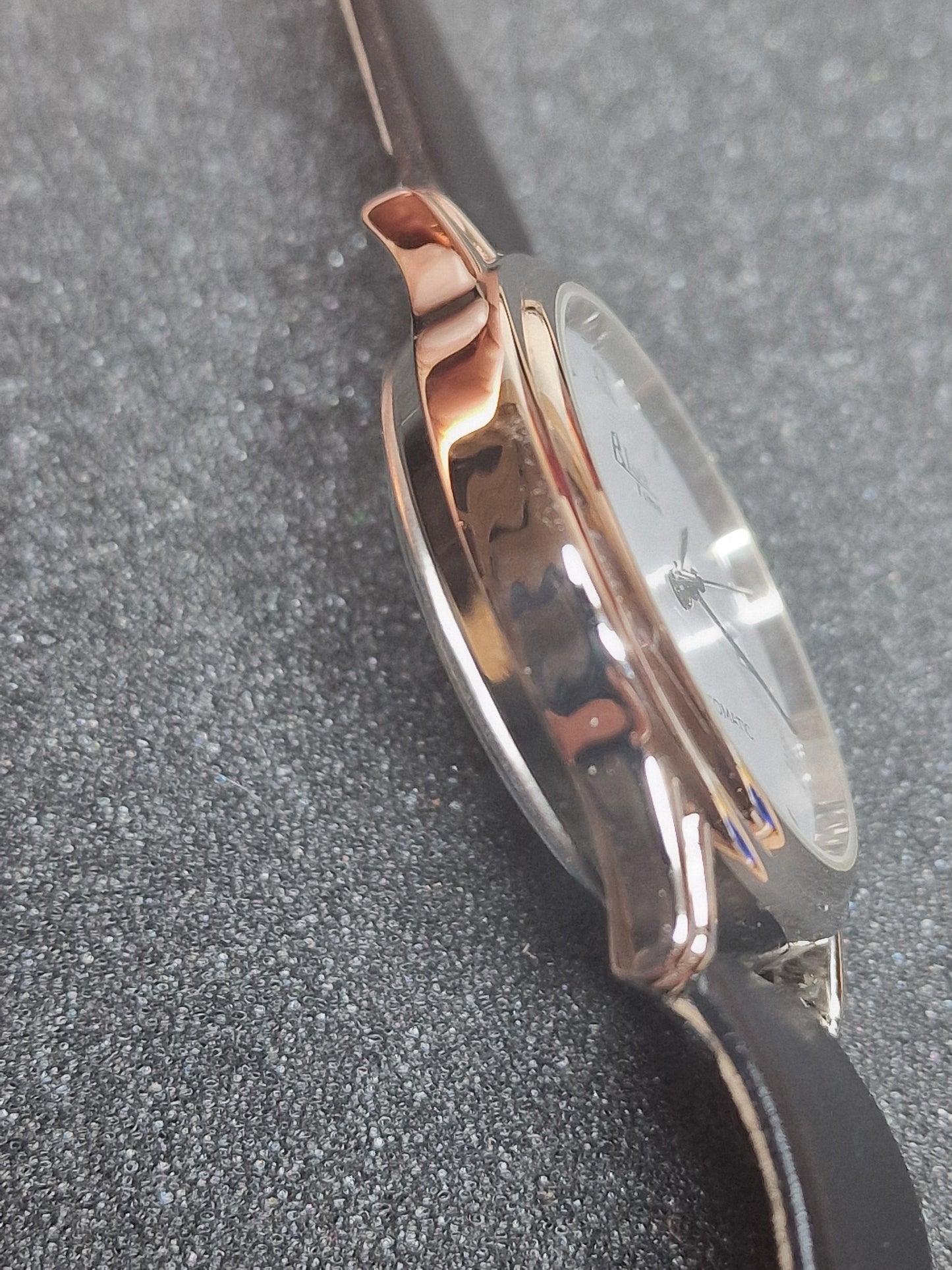 New, Unworn Automatic Blue Time Watch in Bauhaus Style 37mm