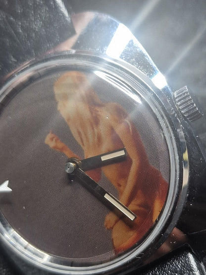 🔥 Rare Vintage Erotic Watch | Swiss Made | Hand-Wound | 1970s | Patented Animation