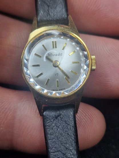 ✨Vintage Ladies' Watch Nivada, 17mm, Art Deco Style – Unworn✨