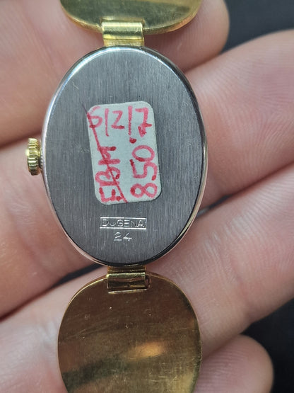 🟡 Elegant Ladies' Watch – ALSI by DUGENA – Vintage Art Deco