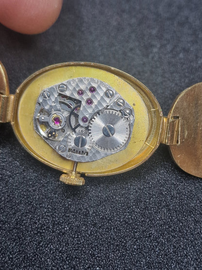 🟡 Elegant Ladies' Watch – ALSI by DUGENA – Vintage Art Deco