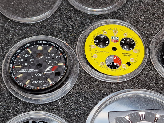 TAG Heuer Original Dials Collection – Monaco, Carrera, Professional, Formula 1