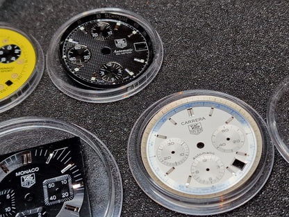 TAG Heuer Original Dials Collection – Monaco, Carrera, Professional, Formula 1