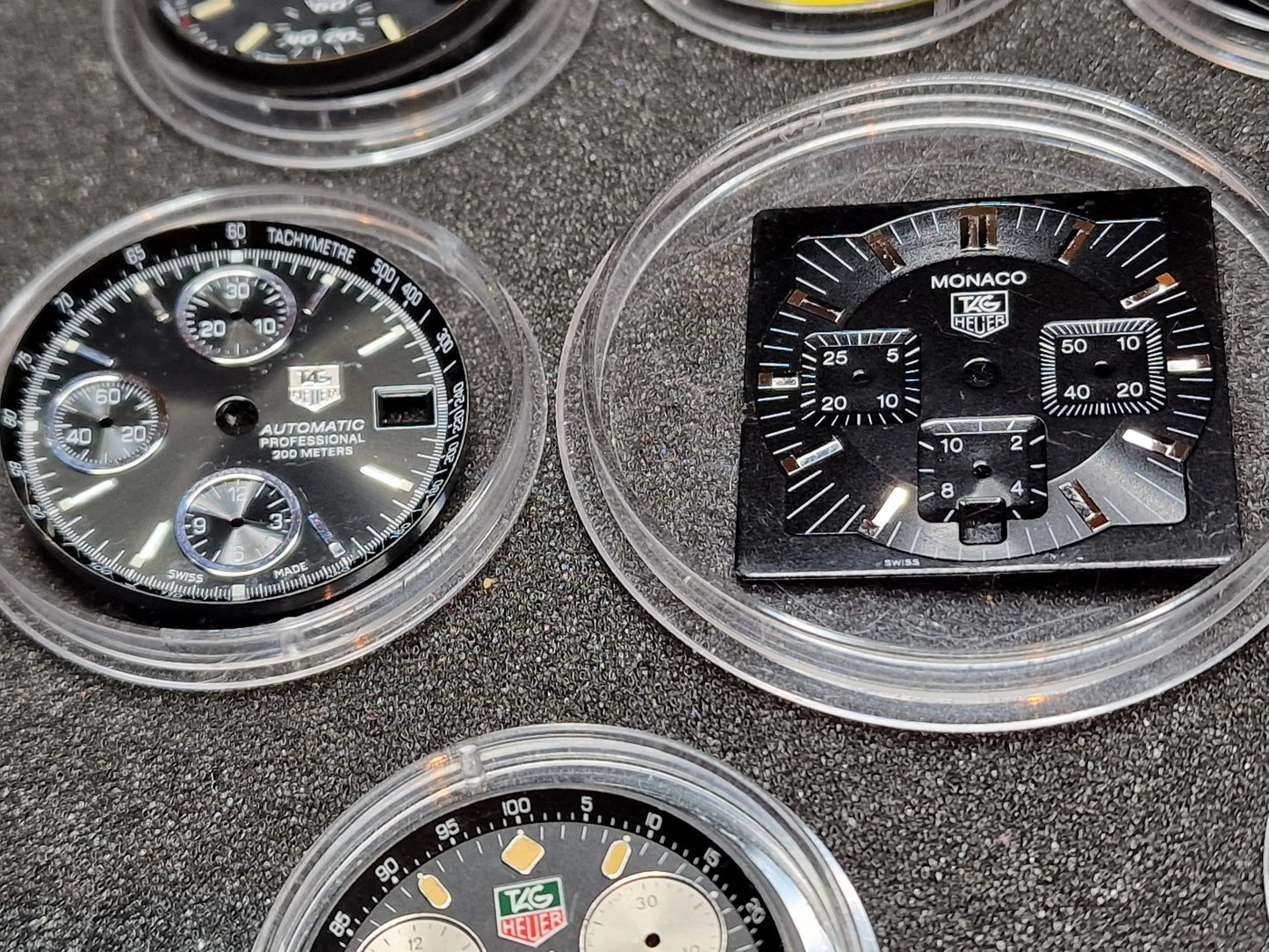 TAG Heuer Original Dials Collection – Monaco, Carrera, Professional, Formula 1