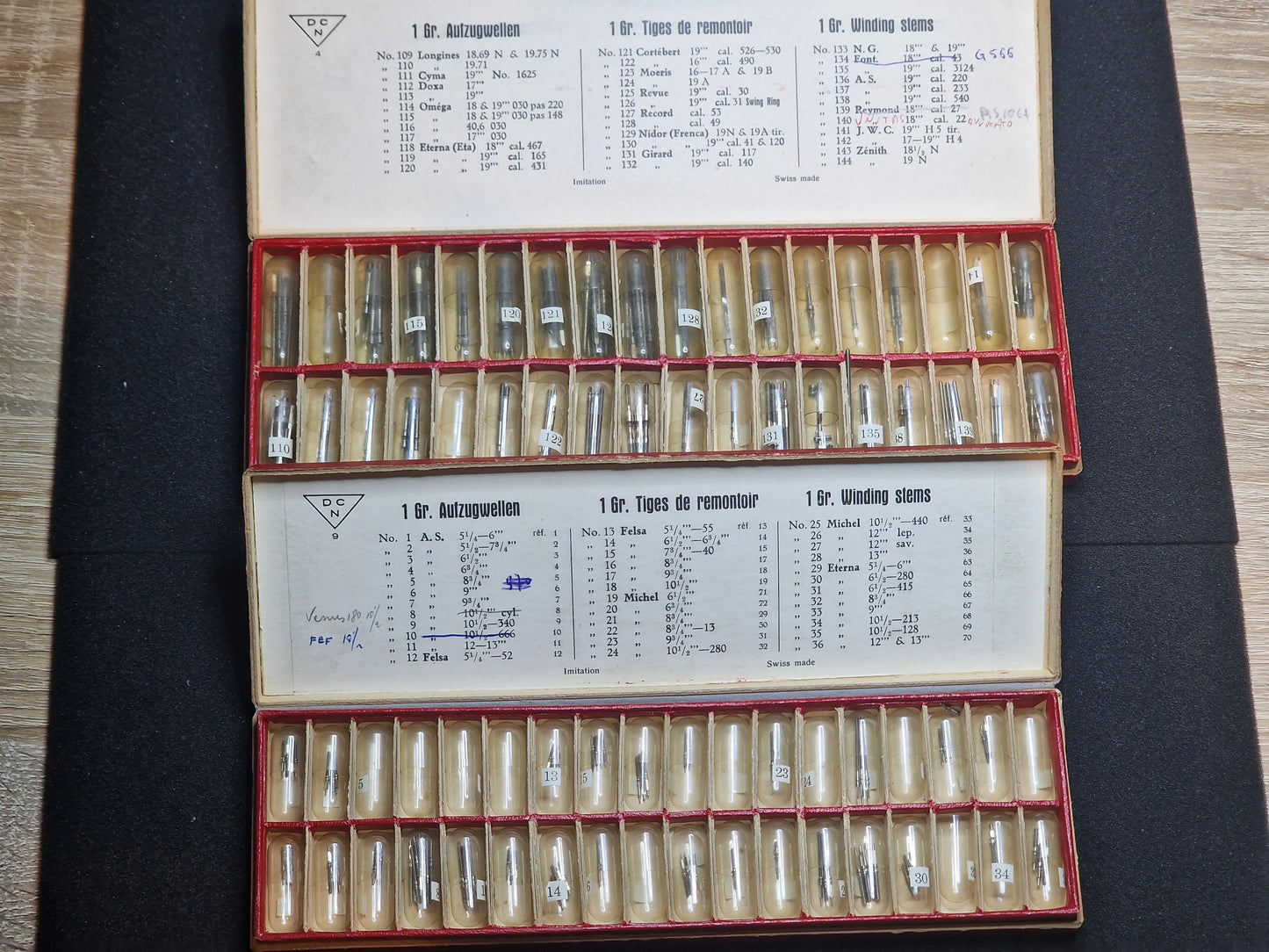 ⏱️ Lot of Winding Stems – Longines, Omega, Eterna, Zenith & More