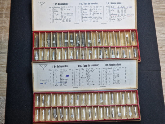 ⏱️ Lot of Winding Stems – Longines, Omega, Eterna, Zenith & More