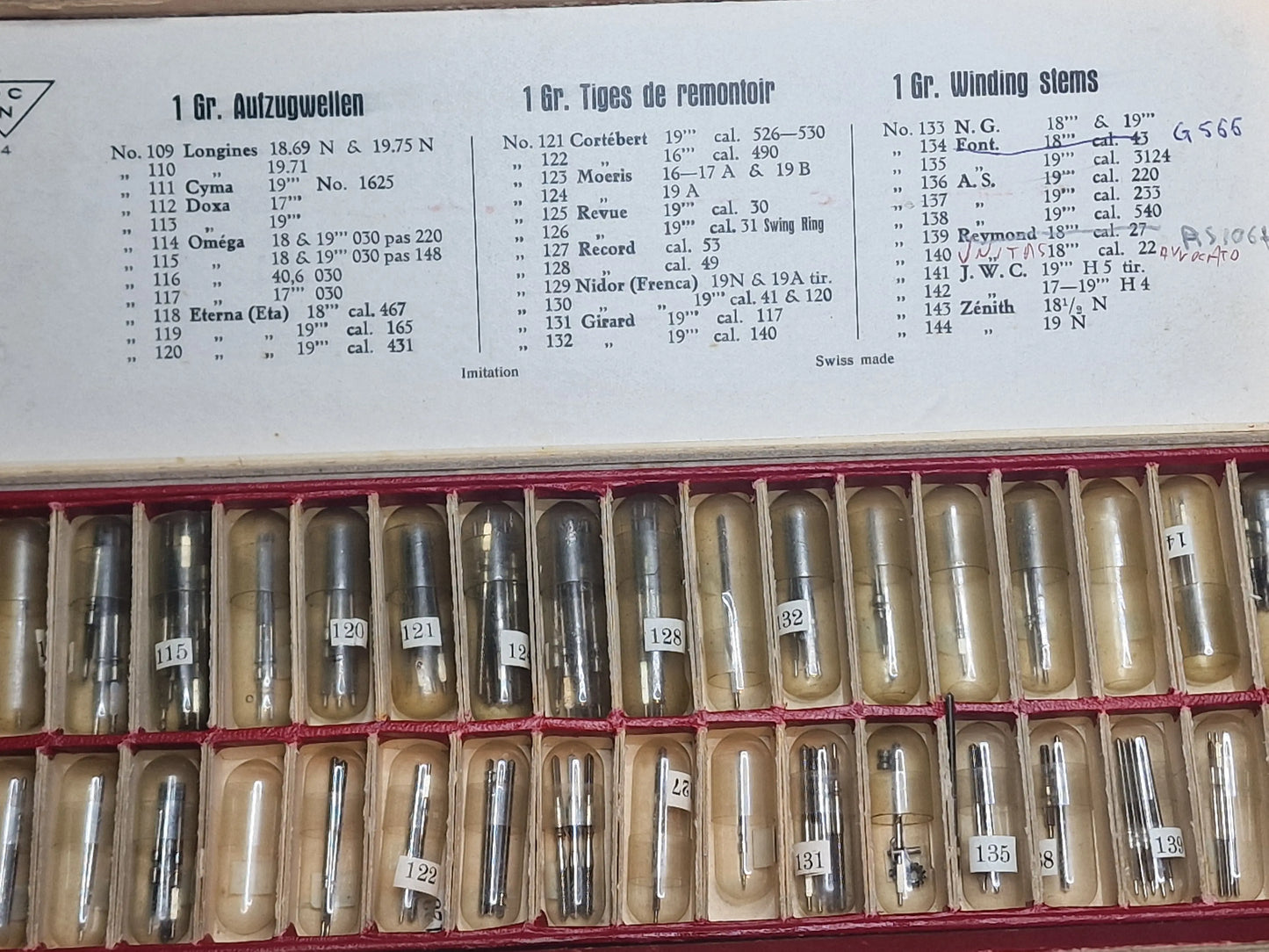 ⏱️ Lot of Winding Stems – Longines, Omega, Eterna, Zenith & More