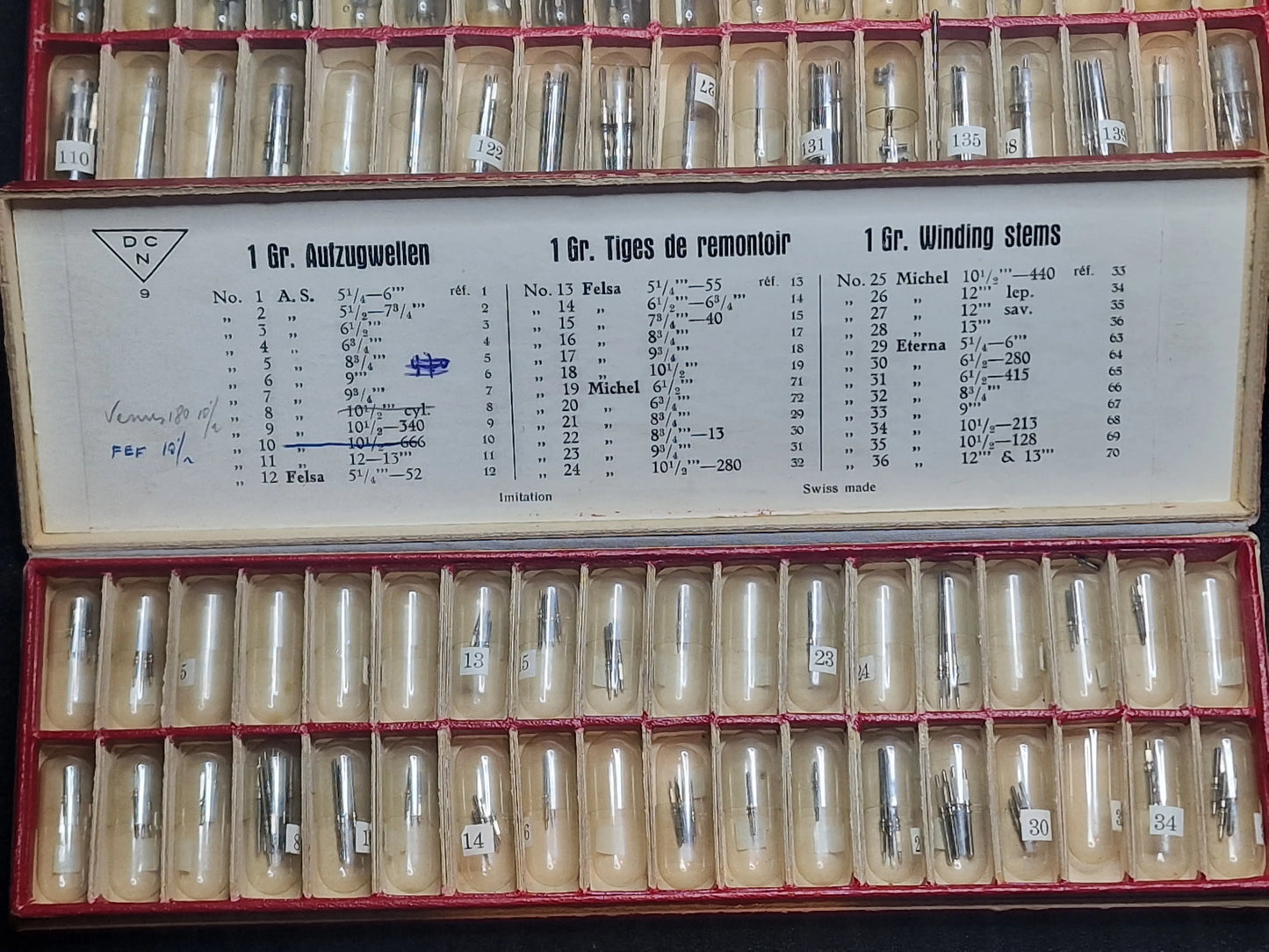 ⏱️ Lot of Winding Stems – Longines, Omega, Eterna, Zenith & More