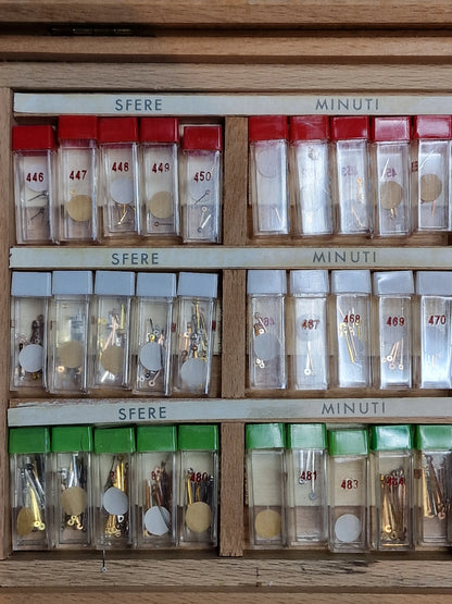 🕰️ Watchmaker’s Lot – Box with 500+ Watch Hands / Sfera Ore
