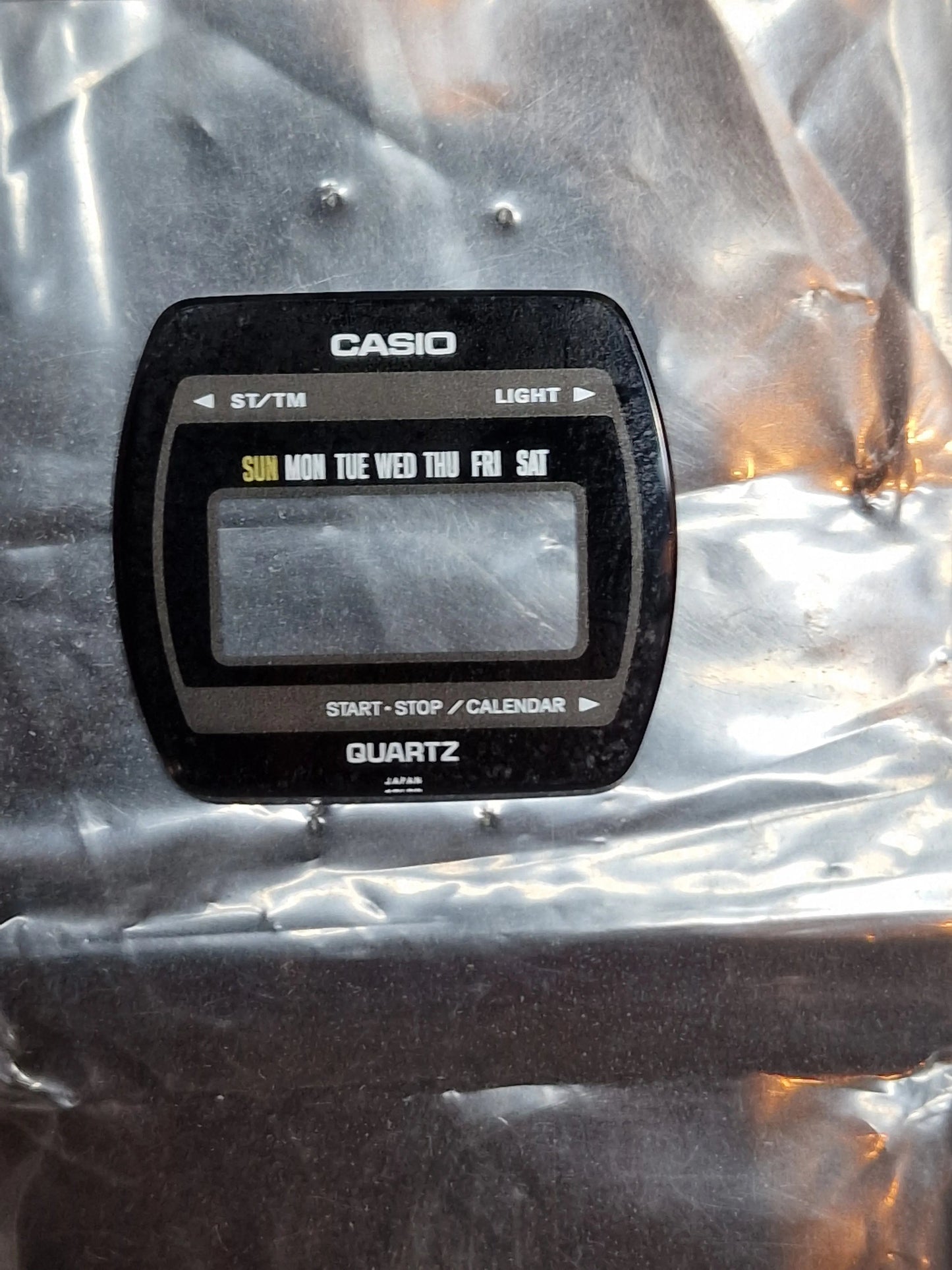 Casio Vintage LCD Frame / Glass – Original Quartz Spare Part