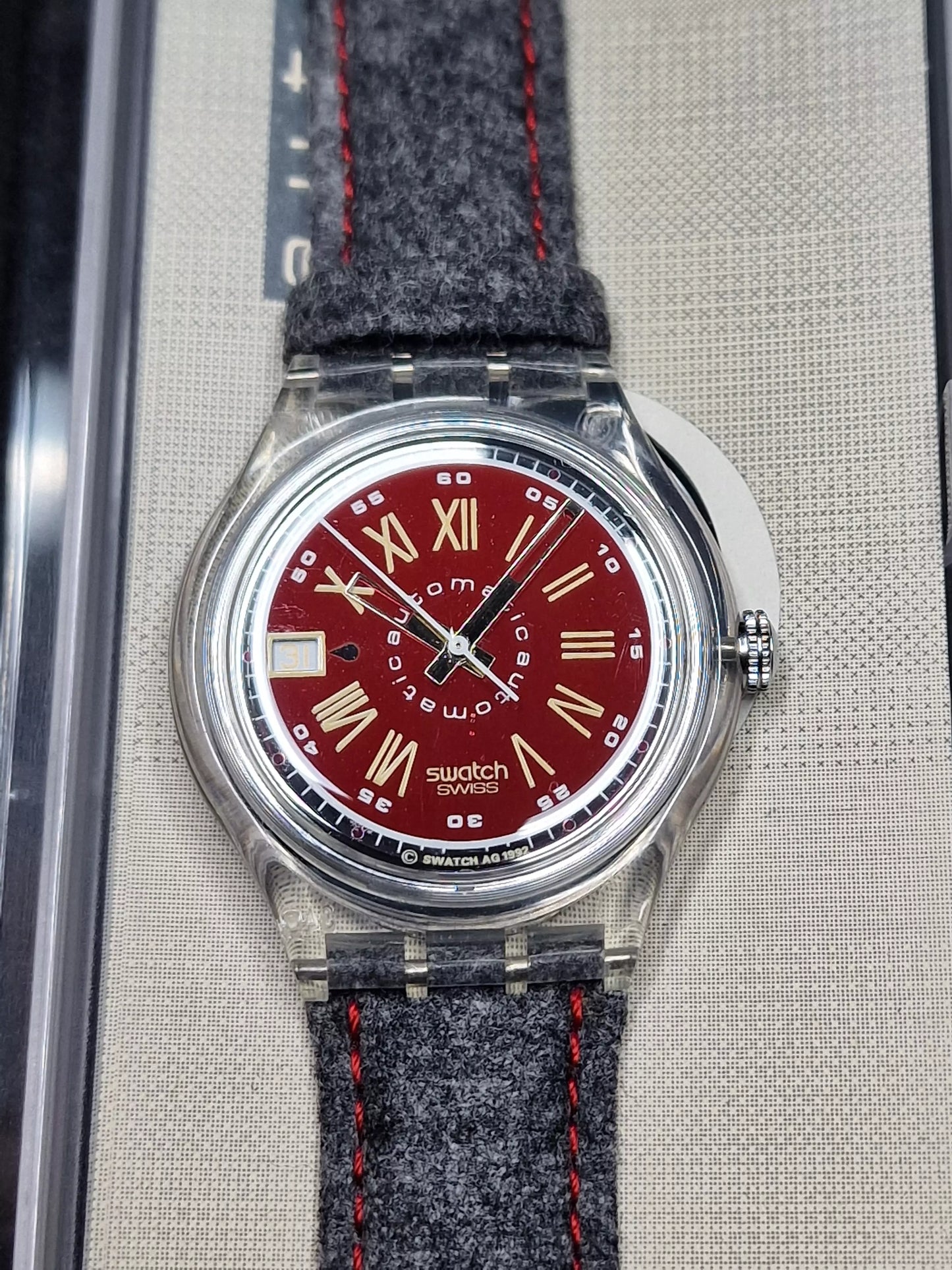 Swatch Automatic SAK400 "Graue Hütte" (1993) – Rare Vintage