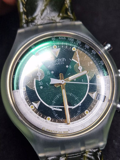 Swatch Chrono SCG401 "Mimetica" (1994) – Camouflage Vintage
