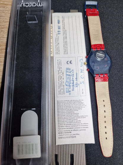 Swatch Chrono SCM403 "Rallye" (1996) – Racing Spirit