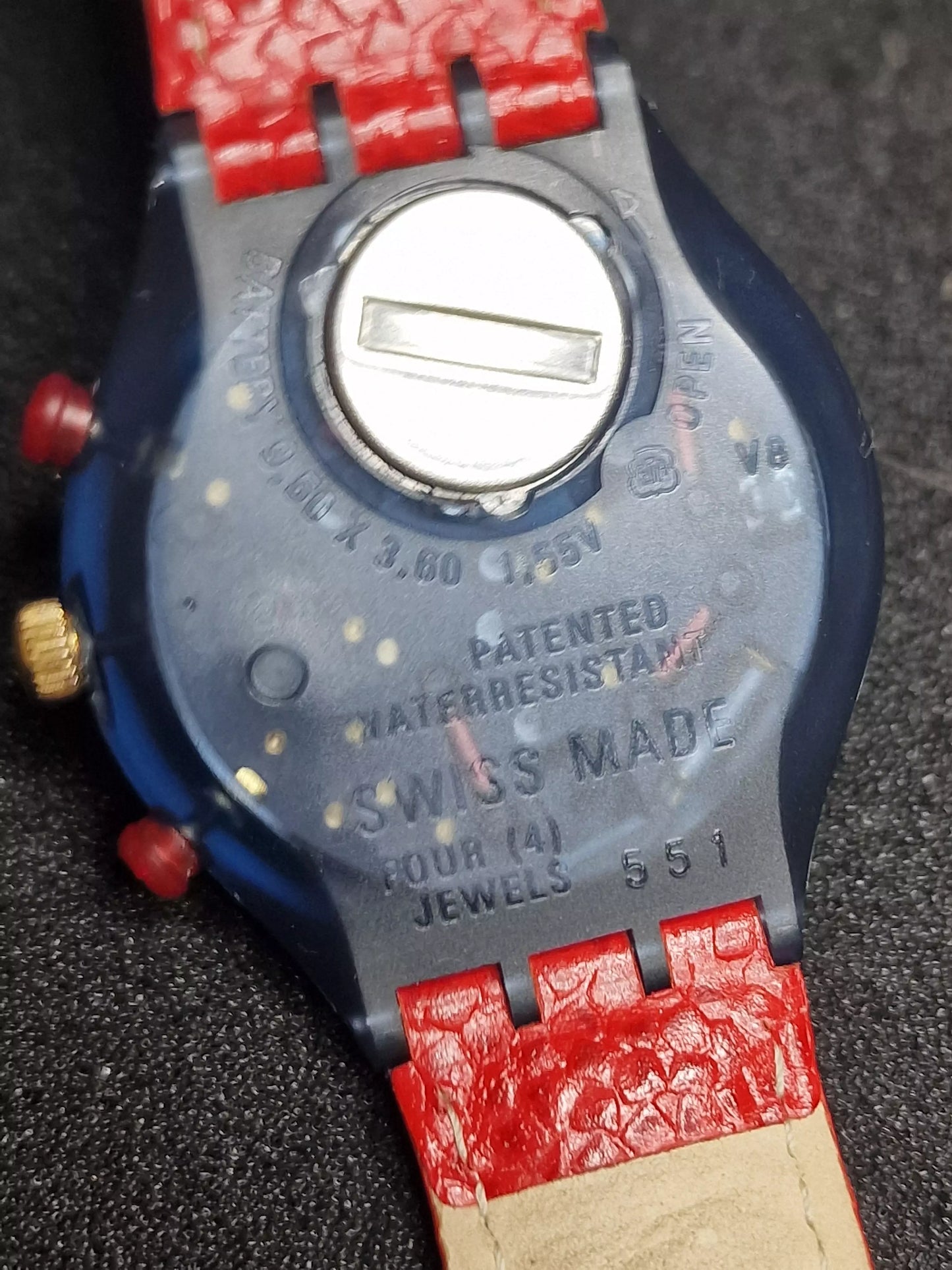 Swatch Chrono SCM403 "Rallye" (1996) – Racing Spirit