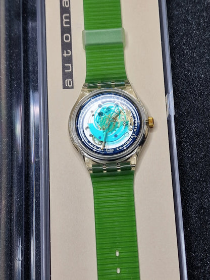 Swatch Automatic SAK102 "Time to Move" – Earth Summit 1992 🌍