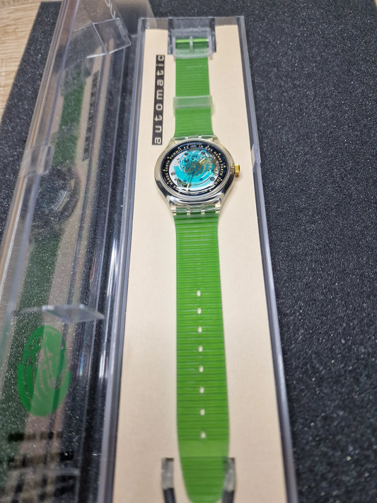Swatch Automatic SAK102 "Time to Move" – Earth Summit 1992 🌍