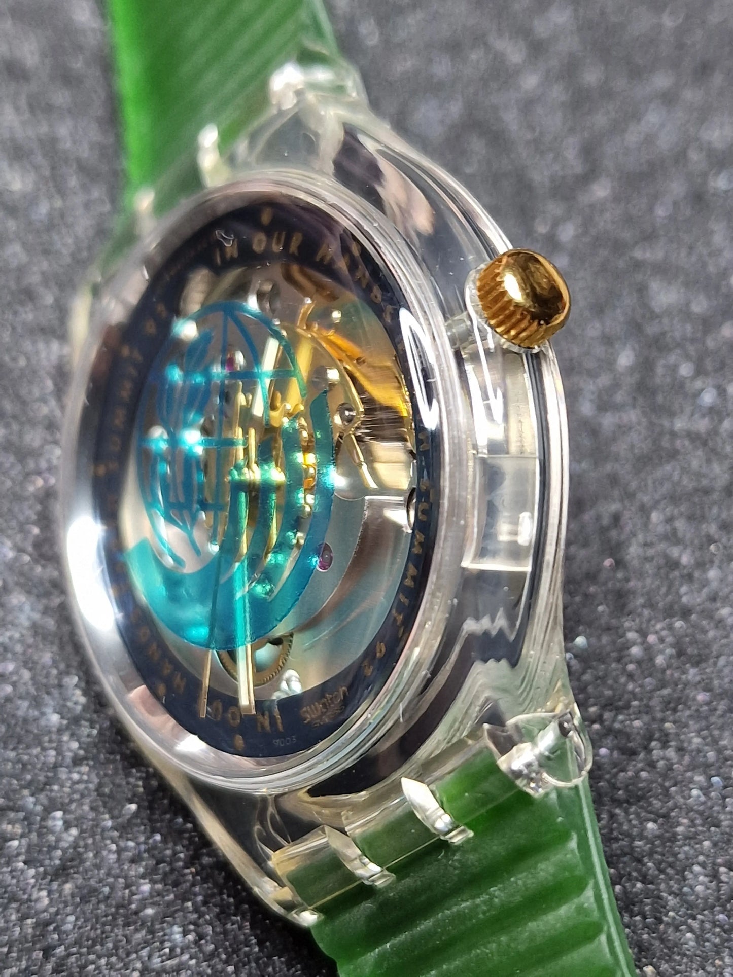 Swatch Automatic SAK102 "Time to Move" – Earth Summit 1992 🌍