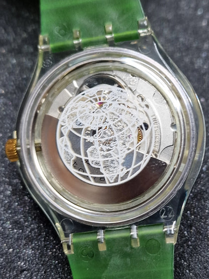 Swatch Automatic SAK102 "Time to Move" – Earth Summit 1992 🌍