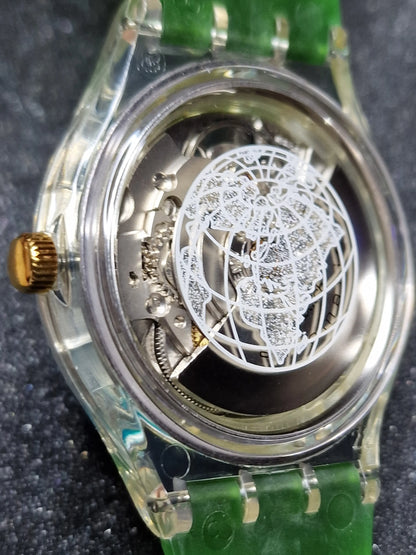 Swatch Automatic SAK102 "Time to Move" – Earth Summit 1992 🌍