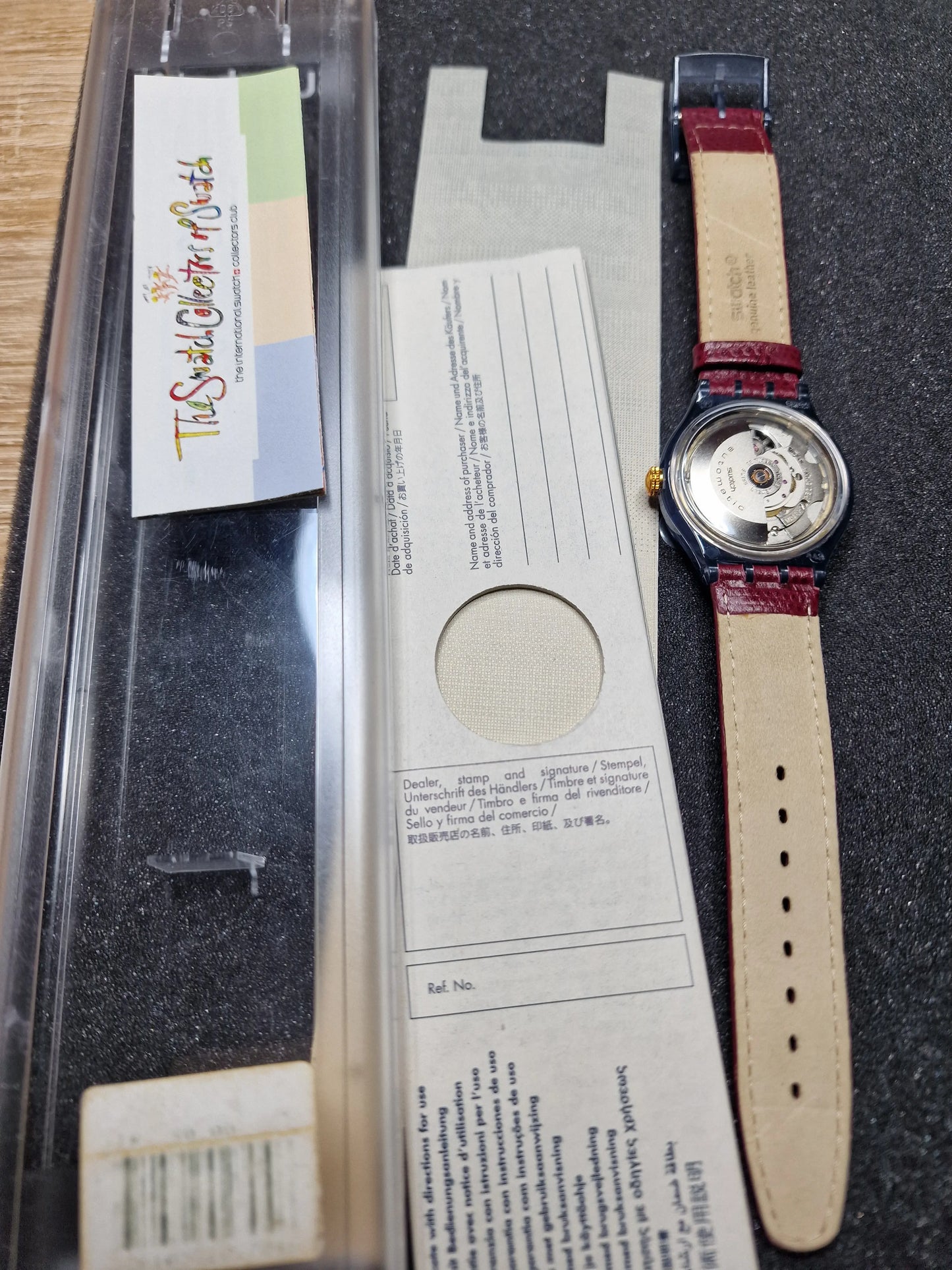 Swatch Automatic SAM103 "Classic Cheddar" (1993) 🧀⏱️