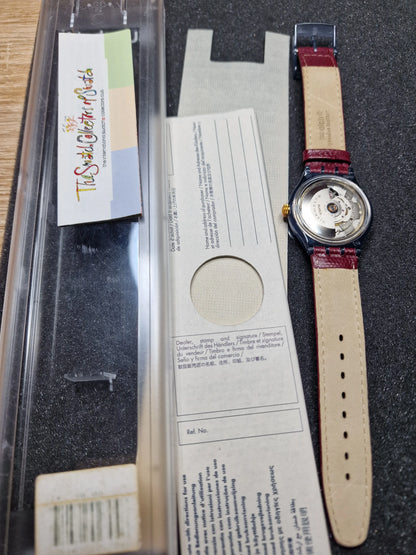 Swatch Automatic SAM103 "Classic Cheddar" (1993) 🧀⏱️