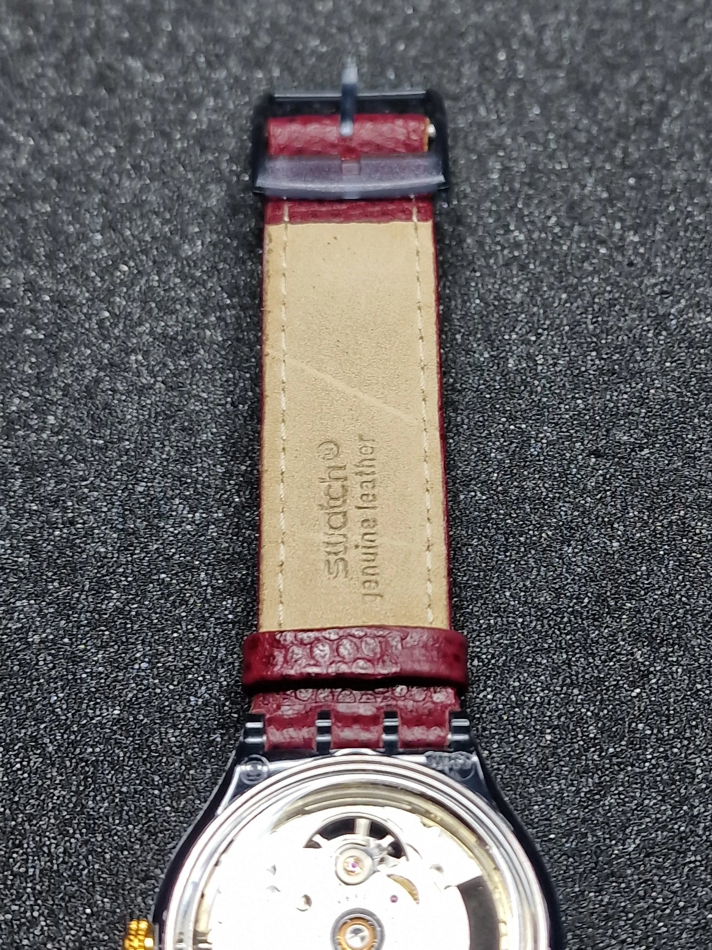 Swatch Automatic SAM103 "Classic Cheddar" (1993) 🧀⏱️