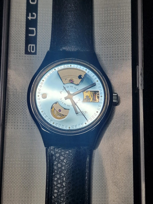 Swatch Automatic SAB100 "Black Motion" (1991) – Rare Early Automatic