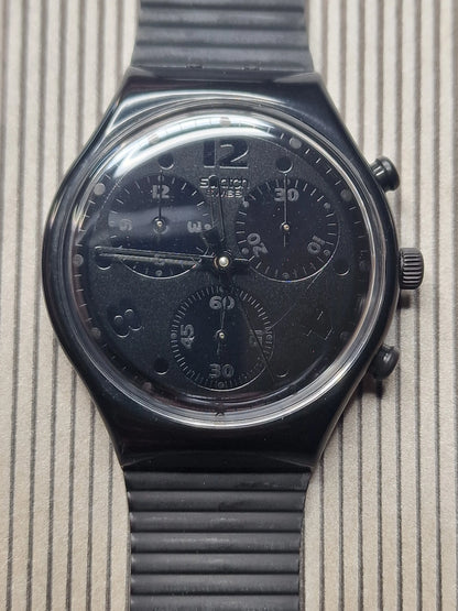 Swatch Chrono SCB110 "Moon Shadow" (1992) – Rare Vintage Chronograph