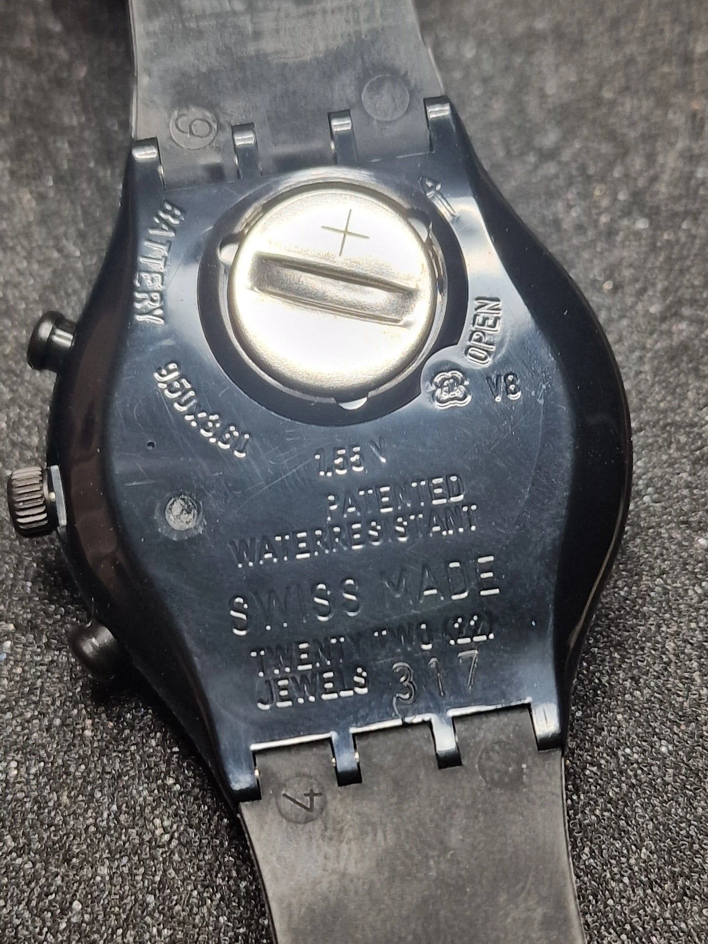 Swatch Chrono SCB110 "Moon Shadow" (1992) – Rare Vintage Chronograph