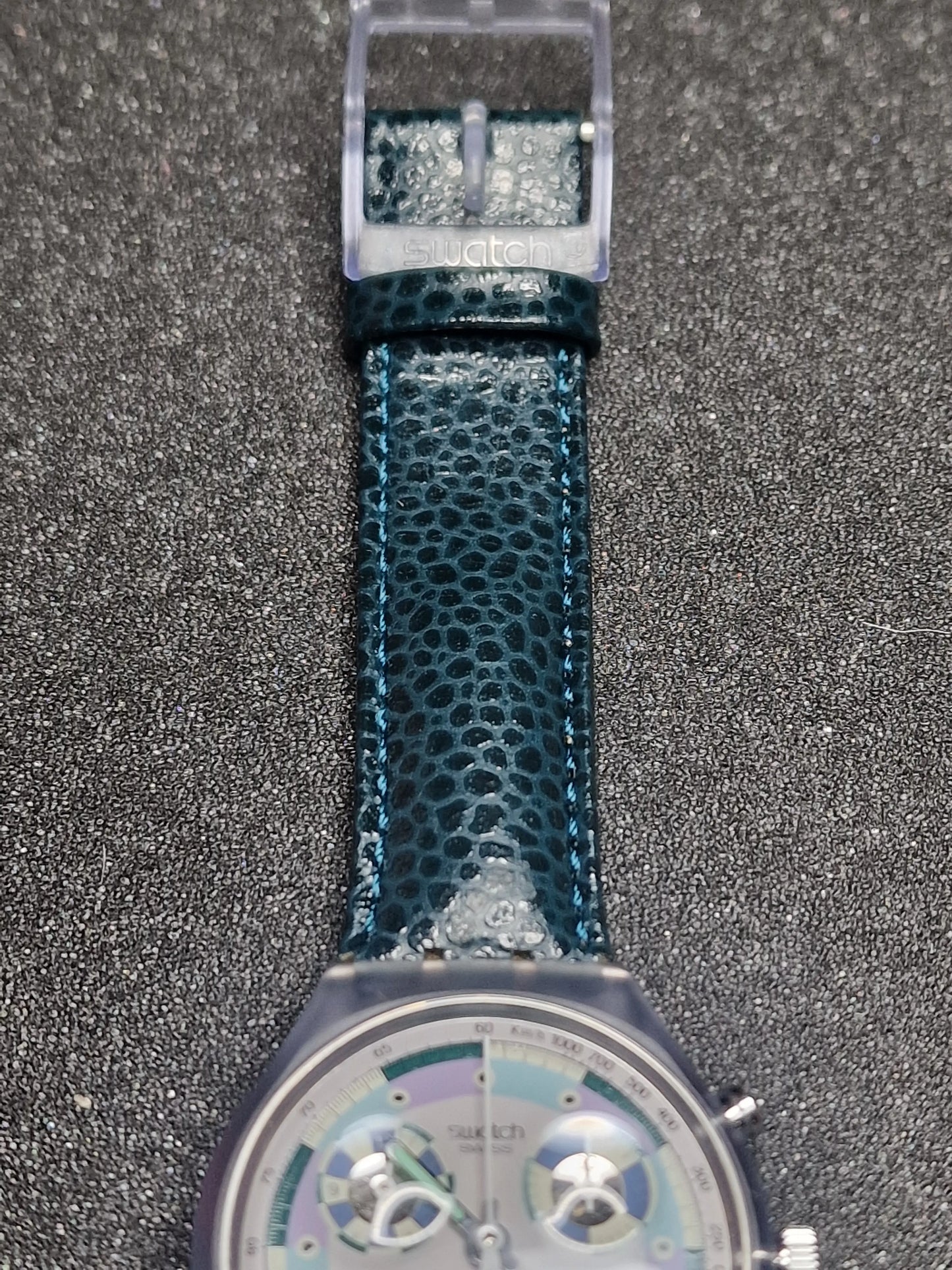 Swatch Chrono SCV100 “Greentic” (1992) – Rare Vintage Chronograph