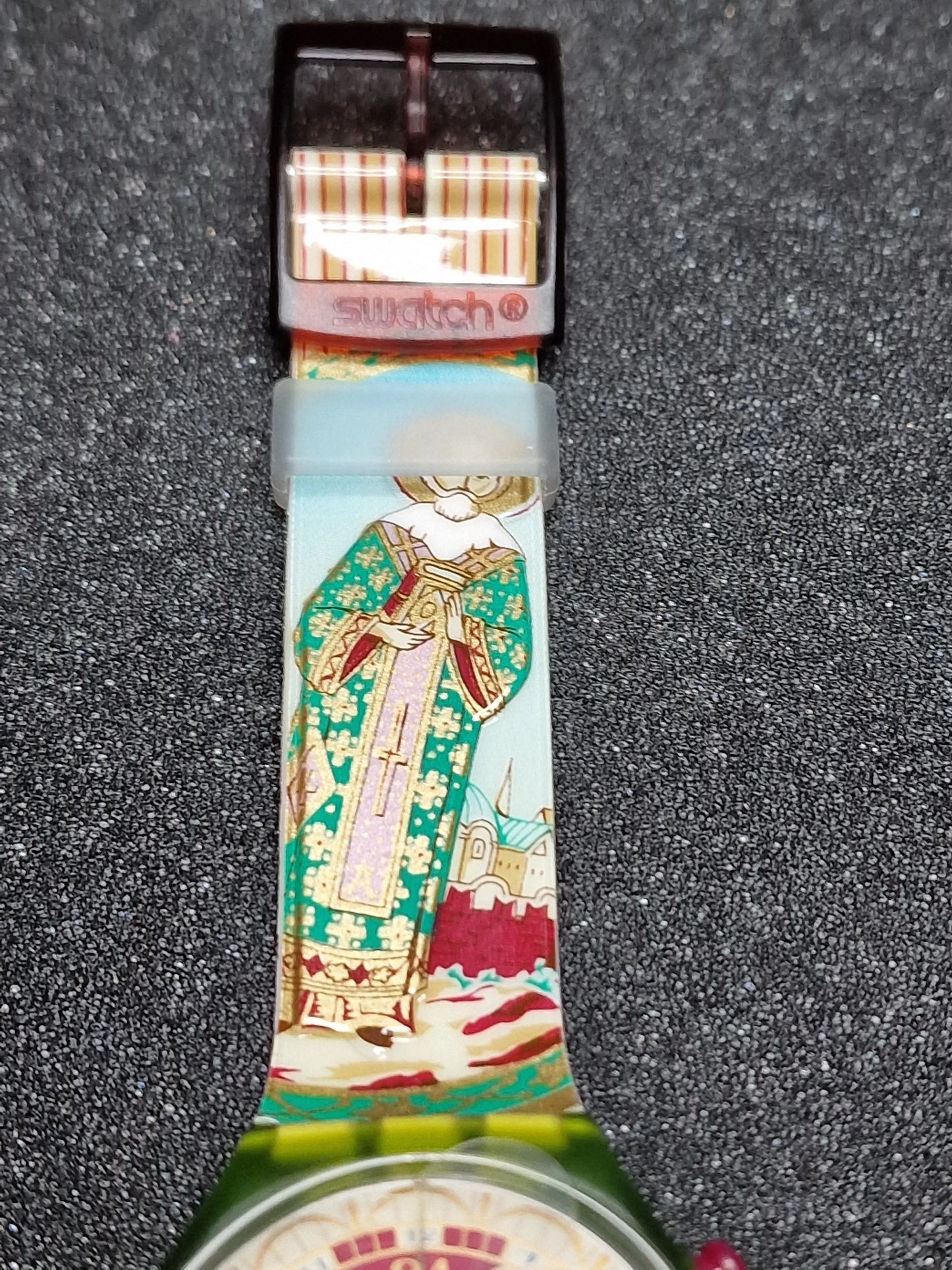 Swatch Chrono SGC107 “Russian Treasures” (1994) – Rare Special Edition 🎨⌚