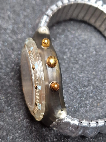 Swatch Aqua Chrono SEM100 “Golden Rivet” (1994)