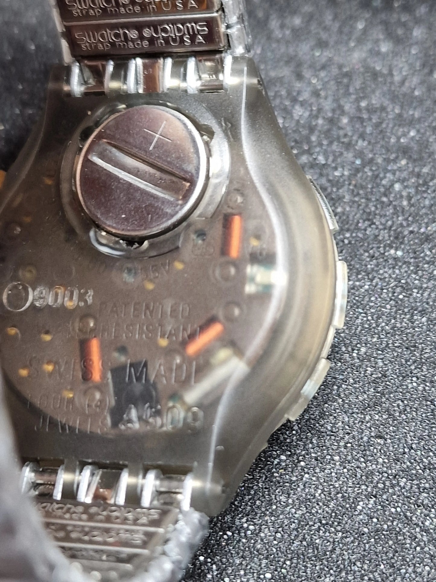 Swatch Aqua Chrono SEM100 “Golden Rivet” (1994)