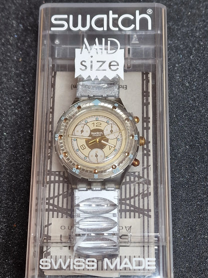 Swatch Aqua Chrono SEM100 “Golden Rivet” (1994)