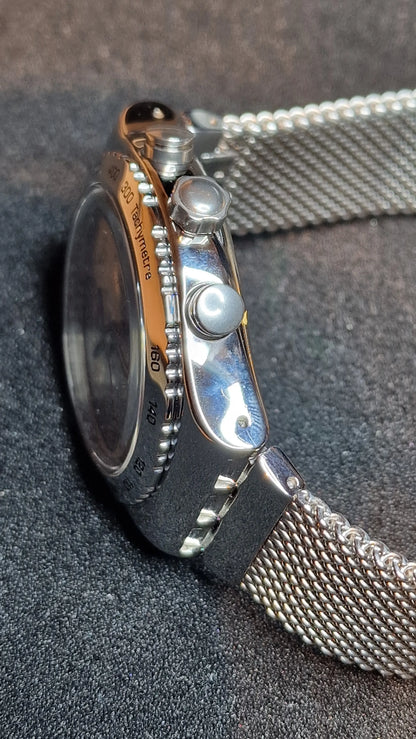 ⏱️ Swatch Irony Chrono YVS405G – “Silverisch”