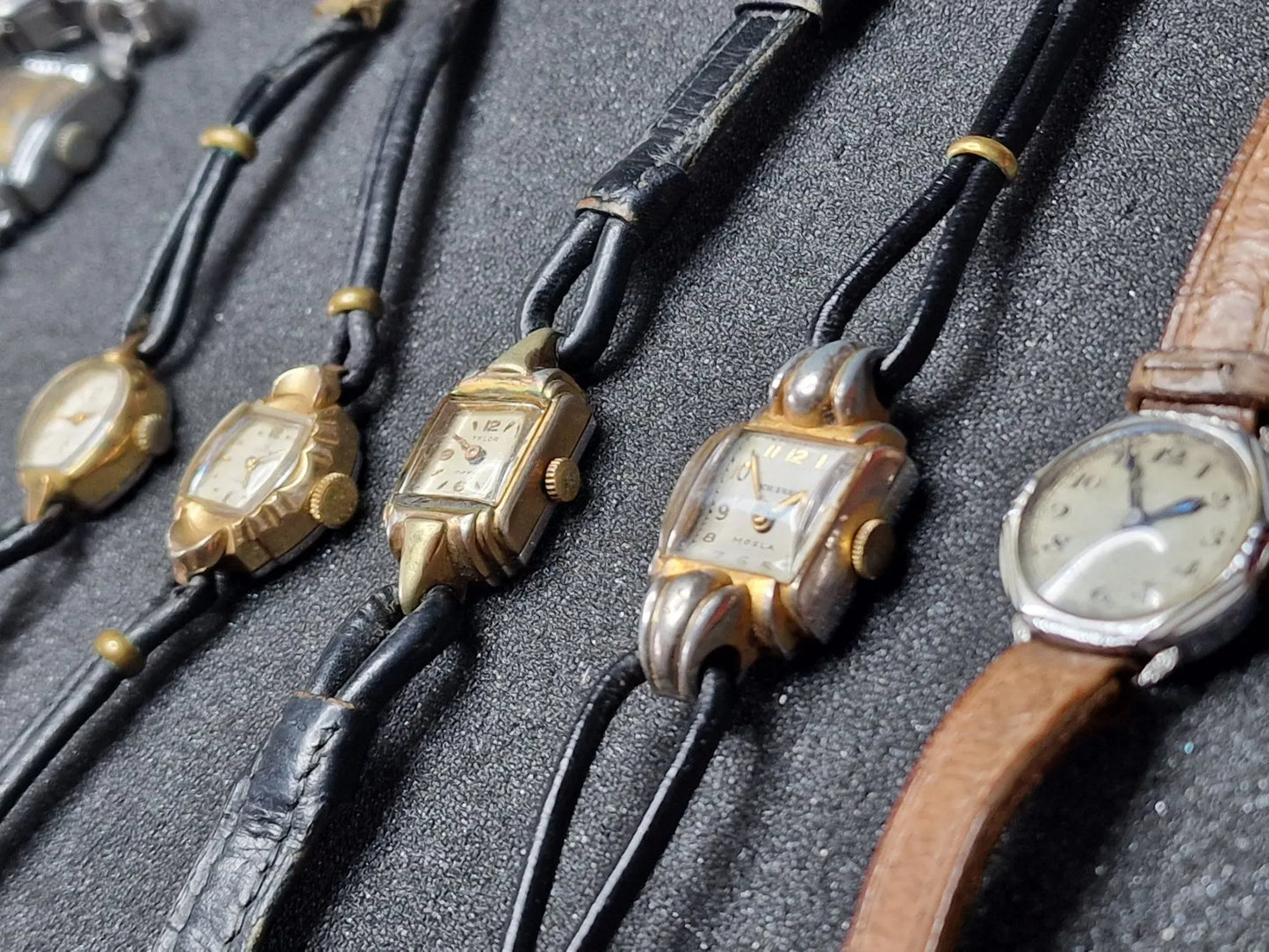 ✨ Lot of 11x Ladies’ Wristwatches – ART DÉCO Style – Rare! (Non-Working)